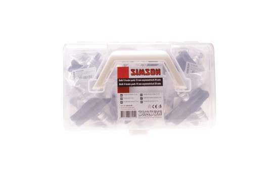 Mâchoires de frein Simson V-brake 72 mm en vrac (25 jeux), Image 3