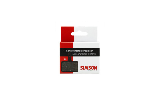 Plaquettes de frein à disque Simson organiques, Image 5