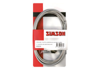 Simson Jeu de câbles de frein acier inoxydable Shimano Rollerbrake gris