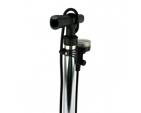 Pompe à vélo avec manomètre 52cm, Image 5
