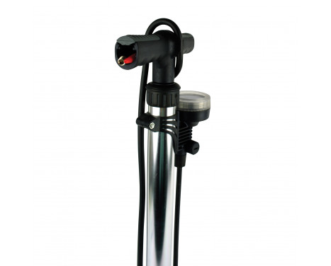 Pompe à vélo avec manomètre 52cm, Image 6