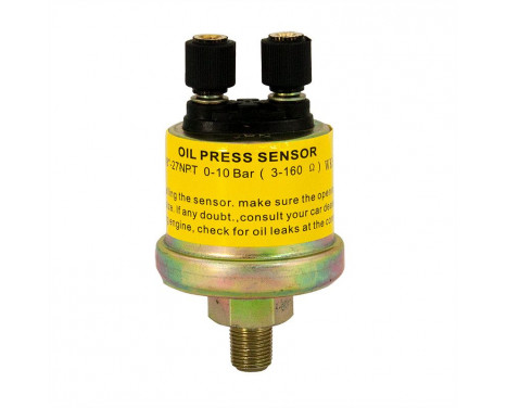 Capteur de pression d'huile pour instruments de performance 0-10 bars, 3-160ohm.
