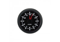 Horloge analogique noire pour instrument de performance 52 mm
