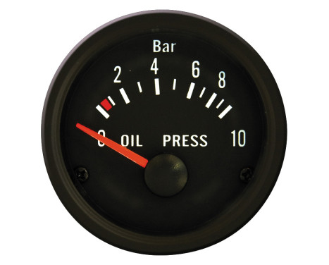 Performance Instrument Black Pression d'huile 0-10 bar 52mm, Image 2