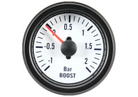 Performance Instrument White Turbo pression +2.0> 1 bar 52mm