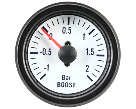 Performance Instrument White Turbo pression +2.0> 1 bar 52mm, Image 2