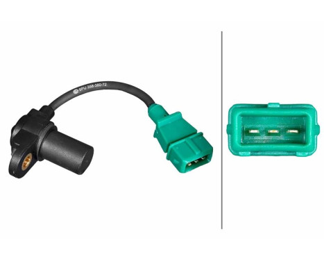 Capteur d'arbre à cames 6PU 358 380-721 Hella