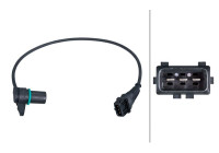 Capteur, position d'arbre à cames 6PU 009 121-641 Hella