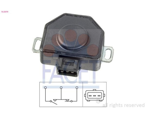 Capteur, position du papillon Made in Italy - OE Equivalent