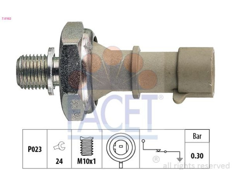 Capteur de pression d'huile