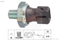 Indicateur de pression d'huile Made in Italy - OE Equivalent 1.800.091 EPS Facet