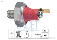 Indicateur de pression d'huile Made in Italy - OE Equivalent