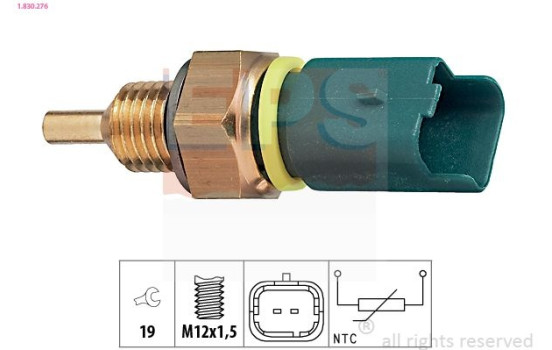 Sonde de température, liquide de refroidissement Made in Italy - OE Equivalent 1.830.276 EPS Facet