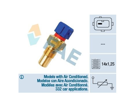 Sensor, cilinderkoptemperatuur