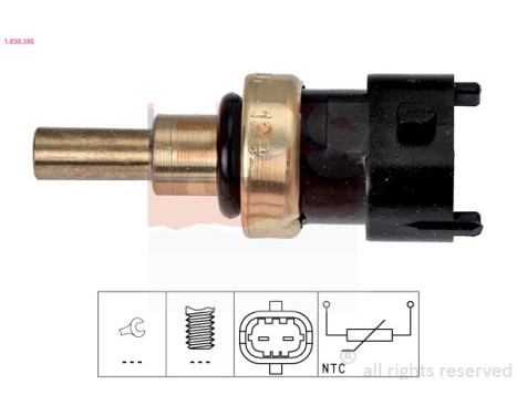 Sonde de température, liquide de refroidissement Made in Italy - OE Equivalent 1.830.395 EPS Facet