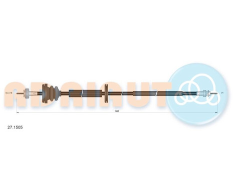 Câble de compteur de vitesse