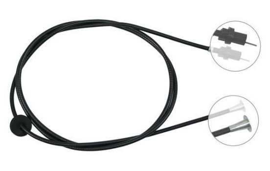 Câble flexible de commande de compteur K43110 ABS