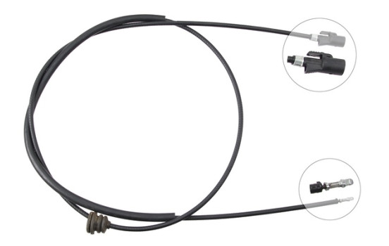 Câble flexible de commande de compteur K43144 ABS