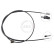 Câble flexible de commande de compteur K43144 ABS, Vignette 2