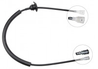 Câble flexible de commande de compteur K43145 ABS