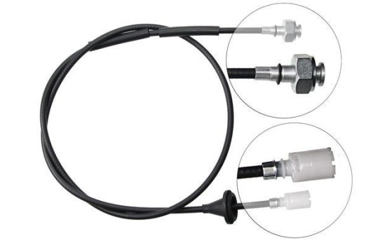 Câble flexible de commande de compteur K43146 ABS