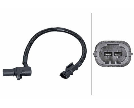 Capteur de vilebrequin 6PU 358 381-671 Hella