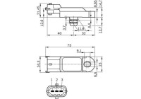 Capteur, pression du tuyau d'admission DS-S3 Bosch