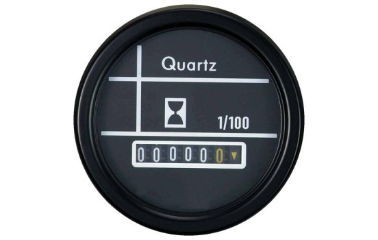 Performance Instrument Black Hour mètre 52mm