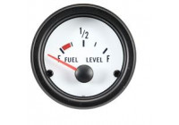 Performance Instrument White Niveau de carburant 52mm