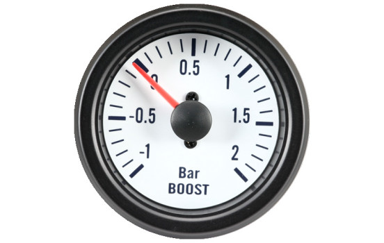 Performance Instrument White Turbo pression +2.0> 1 bar 52mm