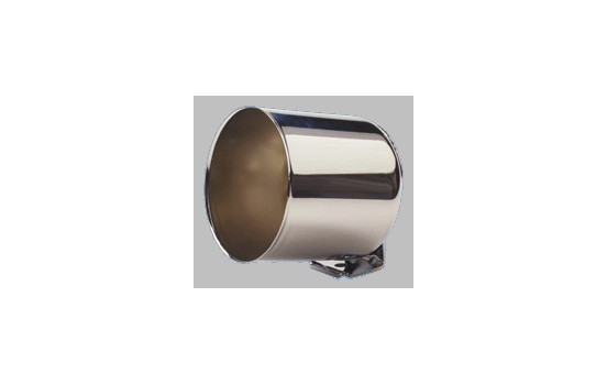 Porte-instrument chromé (tasse) pour mètres 52mm