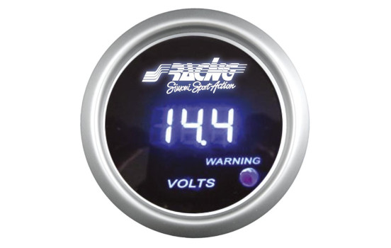 Simoni Racing Digital Instrument - voltmètre - 52mm