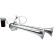 Klaxon pneumatique Simoni Racing monophonique - Bus - 24 V 118 dB - Aluminium