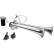 Klaxon pneumatique Simoni Racing monophonique - Bus - 24 V 118 dB - Aluminium, Vignette 2
