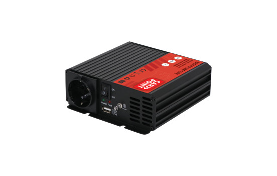 Onduleur à onde sinusoïdale pure Carpoint 12V>230V 300W, Image 2