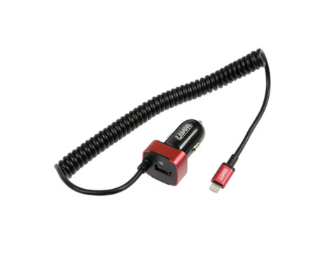 Prise allume-cigare Red Line 12/24 Volt USB