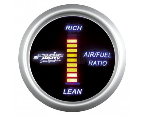 Simoni Racing Digital Instrument Air-Fuel - rapport air/carburant - 52mm