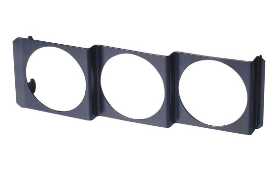 Performance Instrument DIN Panel Metal pour 3x52 mm inst noir