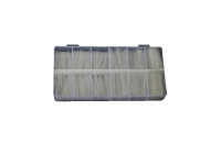 Assortiment Gaines thermorétractables transparentes 150 pcs