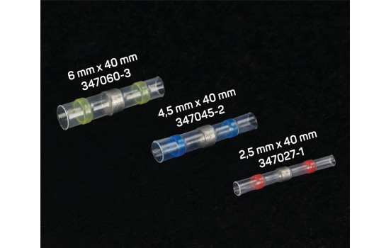 Gaine thermorétractable pour connecteur à souder 6,0 mm x 40 mm (100 pièces), Image 3