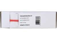 Gaine thermorétractable Rouge Ø 3,2 mm / Longueur 15 mètres