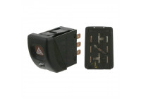 Interrupteur de clignotant d'urgence 04718 FEBI