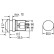 Interrupteur des feux de détresse 6HF 003 916-011 Hella