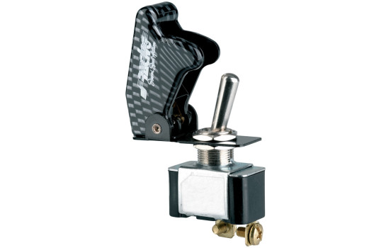 Interrupteur Baby Go Simoni Racing - Aspect carbone - 12 V / 20 A, Image 2