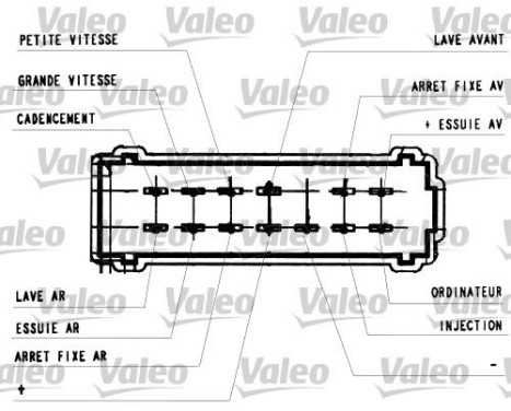 Commutateur de colonne de direction 251442 Valeo, Image 2