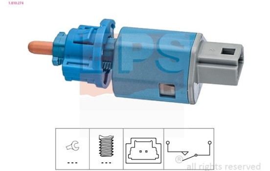 Commande, embrayage (régulateur de vitesse) Made in Italy - OE Equivalent 1.810.274 EPS Facet