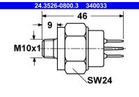 Interrupteur de feu stop