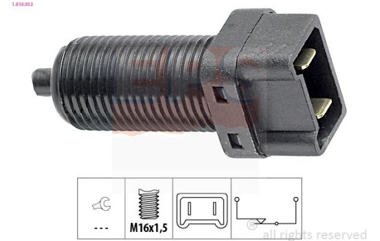 Interrupteur des feux de freins Made in Italy - OE Equivalent 1.810.012 EPS Facet