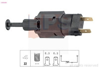 Interrupteur des feux de freins Made in Italy - OE Equivalent 1.810.050 EPS Facet