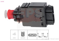 Interrupteur des feux de freins Made in Italy - OE Equivalent 1.810.081 EPS Facet